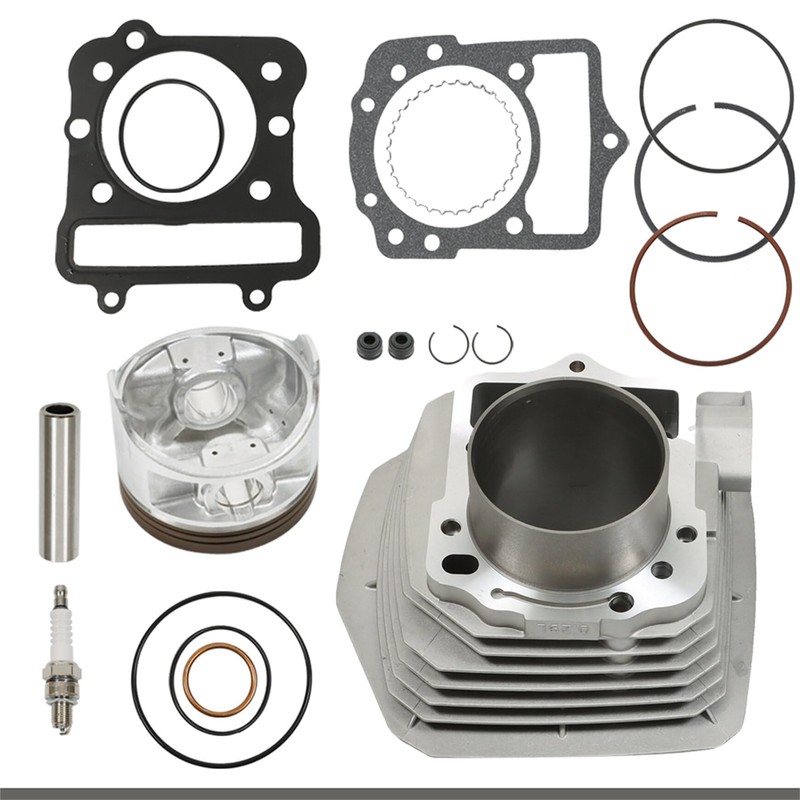 Silscvtt Cylinder Piston Gasket Kit Replacement for Kawasaki Bayou Prairie