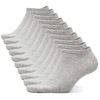PIENILO Men's Socks, Large Size, Ankle Set, 10.6 - 11.4