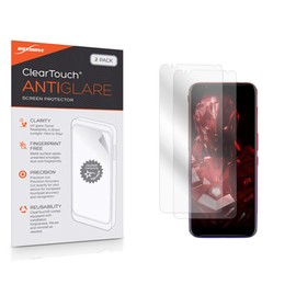 BoxWave Screen Protector Compatible with Nubia Red Magic 5S - ClearTouch Anti-Glare (2-Pack), Anti-Fingerprint Matte Film Skin for Nubia Red Magic 5S, Nubia Red Magic 5S, Magic 5G