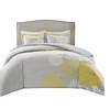 Comfort Spaces Enya Comforter Set-Modern Floral Design All Season Down
