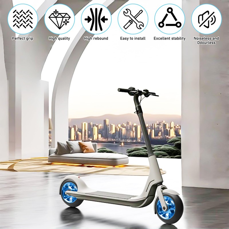 Pack of 2 Stunt Scooter Wheels, 100 x 24 mm