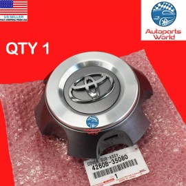 Toyota GENUINE OEM TOYOTA 14-16 4RUNNER TRAIL SILVER WHEEL CENTER CAP HUB 4260B-35080