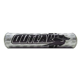 Outlaw Racing Bike Handlebar Pad Cushion for Crossbar - Fits Atv'S Motorcycles and Dirt Bikes – Handlebar Protector Pad – Approx. 8.9-Inch-Long White