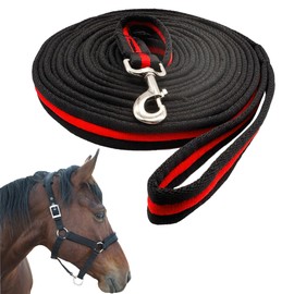 Lunge Line for Horse, Premium Equine Lunge Line with Swivel Bolt Snap for Accurate Equestrian Training, Competition, and Daily Use, 26 ft (8 Meters)