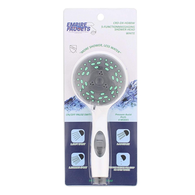 Empire Faucets Shower Heads with Handheld Spray - Showerhead Hand