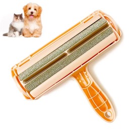 Pet Hair Remover Roller for Cats and Dogs Hair Reusable Roller Brush chom Roller Perfect for Couch, Carpet, beds and More Perfect Fur Removal Tool Pink, Purple, Blue Great Gift
