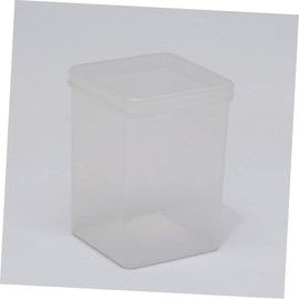 STOBAZA 5pcs Cotton Swab Organizer Transparent Cosmetic Box for Makeup Travel and Home Use for Storing Cotton Pads Swabs and Accessories