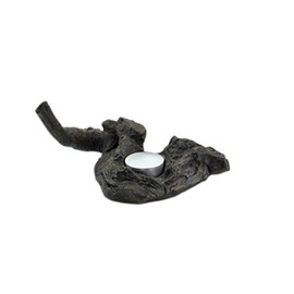 Unbekannt Teak Root with Tea Light Holder