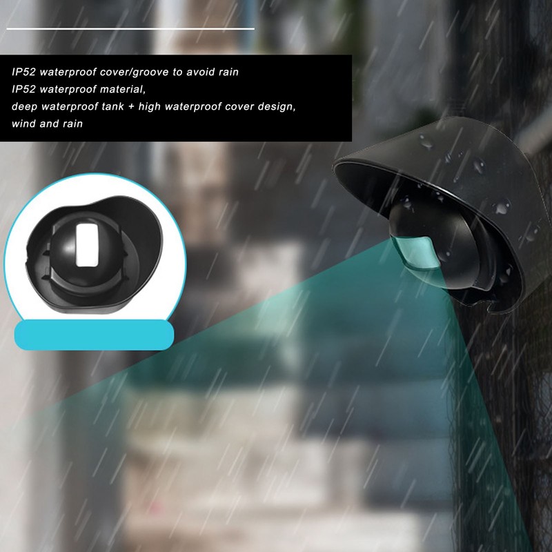 Smart Wireless Sensing Doorbell Waterproof Doorbell Security Alarm Kit for