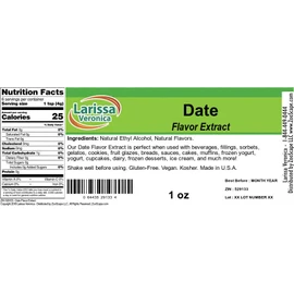 Date Flavor Extract (1 oz, ZIN: 529133)