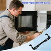2 Pack 5304522796 Microwave Door Lock for Electrolux Frigidaire Ken-More