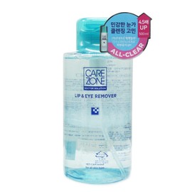 Carezone Doctor Solution Low-irritation Lip & Eye Remover 500ml - Large Capacity / 케어존 닥터솔루션 저자극 립앤아이 리무버 500ml-대용량