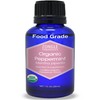 Organic, Peppermint Oil, Food Grade, Edible, for Digestion, IBS, Hair