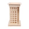 Wooden Rotating Essential Oil Bottle Holder Classification Display Stand Rack