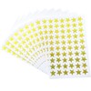 AquaLoach 600 Pcs Sparkly Gold Star Stickers Label Stickers Easy