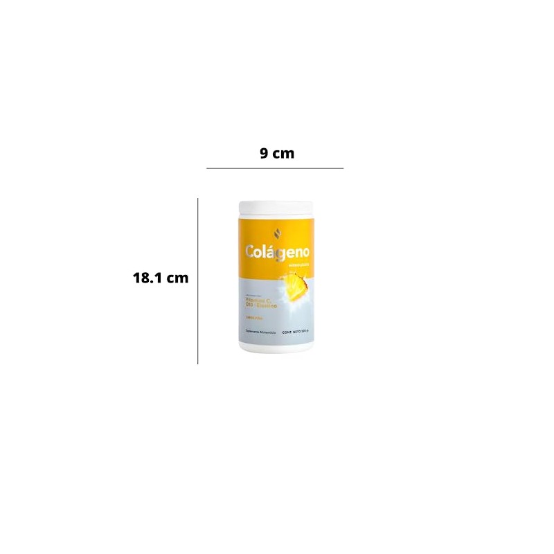 Videm Colágeno Hidrolizado en Polvo 500g Sabor Piña