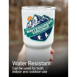 Rock Island Oklahoma Souvenir Vinyl Decal Sticker Clear Script Design 2 Inch