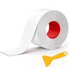 Mokani Caulk Tape Waterproof Self Adhesive, 1 Roll White Caulking