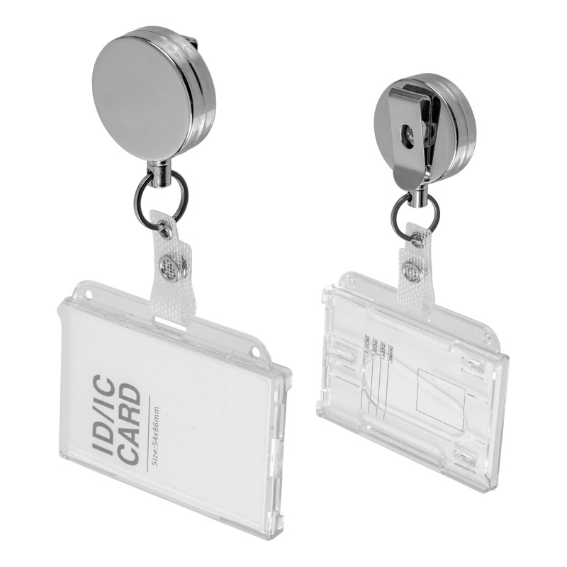 JOJO 2 Sets Silver Tone Lanyard with 65cm Steel Cable