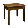 Casual Home 615-15 Kennedy End Table with Concealed Drawer, Concealment