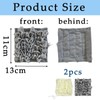 2PCS 2 in 1 Soap Bag for Shower Shower Puffs,