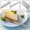 4 Piece Retractable Cutlery, Retractable Cutlery with Long Handles, Stainless