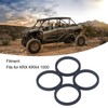 4 Pcs Silent Crossover Rings Rubber Shock Absorber Silencer Ring