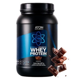 Proteína en Polvo a Base de Suero de Leche Whey Protein con 18 Aminoácidos Sin Gluten Sugar Free Low Carb Post Workout Sabor Chocolate 25 Porciones 90