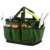 Housolution Gardening Tote Bag, Deluxe Garden Tool Storage Bag and