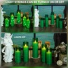 Nimiko Flickering Flameless LED Candles,Battery Operated Candles 9 Pcs with