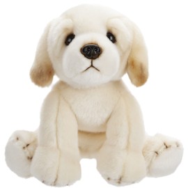 VFM - Golden Labrador Soft Toy - Dog Plush Lifelike Toy Golden 30cm