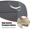 Vigoraze Front Driver Side Bottom Cloth Seat Cover Gray &