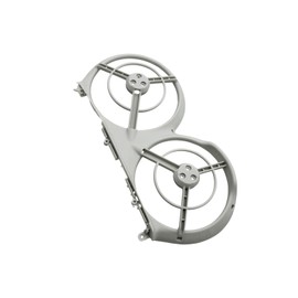 ZWLLKJGS Dji Neo Bottom Shell Replacement Neo Propeller Blade Guard Bottom Cover For Dji Neo Body Shell Repair Parts Drone Body Kit Gray(Left or Right) (Left Bottom Shell)