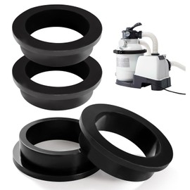 YIXISI 4 PCS 11228 Pool Sealing Rings Washers, Pool Filter Pump L-Shape O-Ring, Pool O-Ring Replacement Accessories Compatible with Intex Sand Filter Pump 26323CA, 26323EH, 26331CA, 26331EH