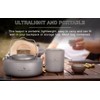 Boundless Voyage Titanium Kettle 700ml/1.0L with Folding Handle & Filter