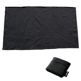 IMCO Leisure Sheet Pocket (2 People, Black) Picnic Sheet (Compact / Ultra Light), Portable, Camping, Outdoor Activities