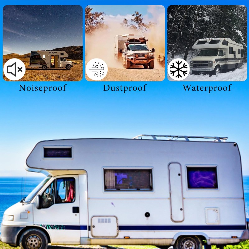 Wadoy 018-338-BLK RV Slide Out Seal 30 Ft, Weather Stripping