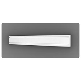 HandiWall Single 50" x 5" Slatwall Panel with Hardware (HSWTR350-Beachwood)