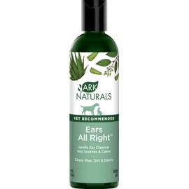Ark Naturals Ears All Right Gentle Ear Cleansing Lotion for Dogs, Relieve Issues with Infection, Allergies, Odor and Wax, Natural Botanical Formula, 4 oz Bottle