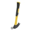 KEILEOHO 2PCS 8oz Claw Hammer, 27.5cm Steel Curved Claw Hammer,