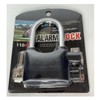 Security Alarm Lock Black Delicate Structure Waterproof Universal Security Alarm