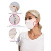 SPGOLF UPF 50+ UV Sun Protection Face Cover/Neck, Balaclava, Reusable