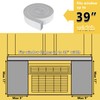 Powrocket Window Air Conditioner Foam Insulated Panel, 17-Inch High x