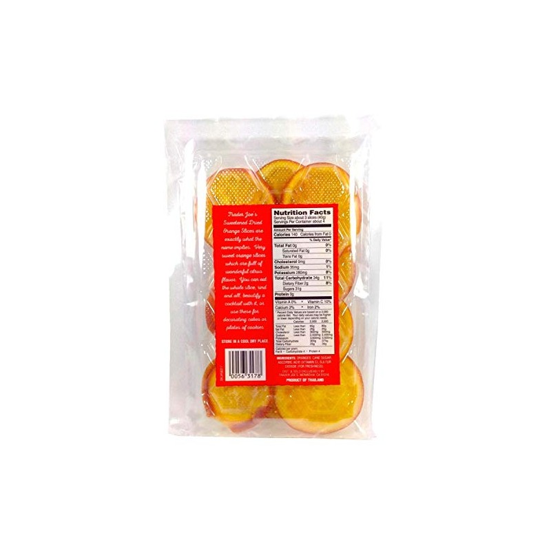 Trader Joe's Sweetened Dried Orange Slices