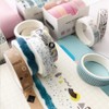 YUBX 5 Rolls Washi Tape Set Creative Basic Thin Decorative