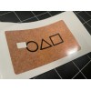 Unbranded Shapes Card Skin - Waterproof and UV Resistant -