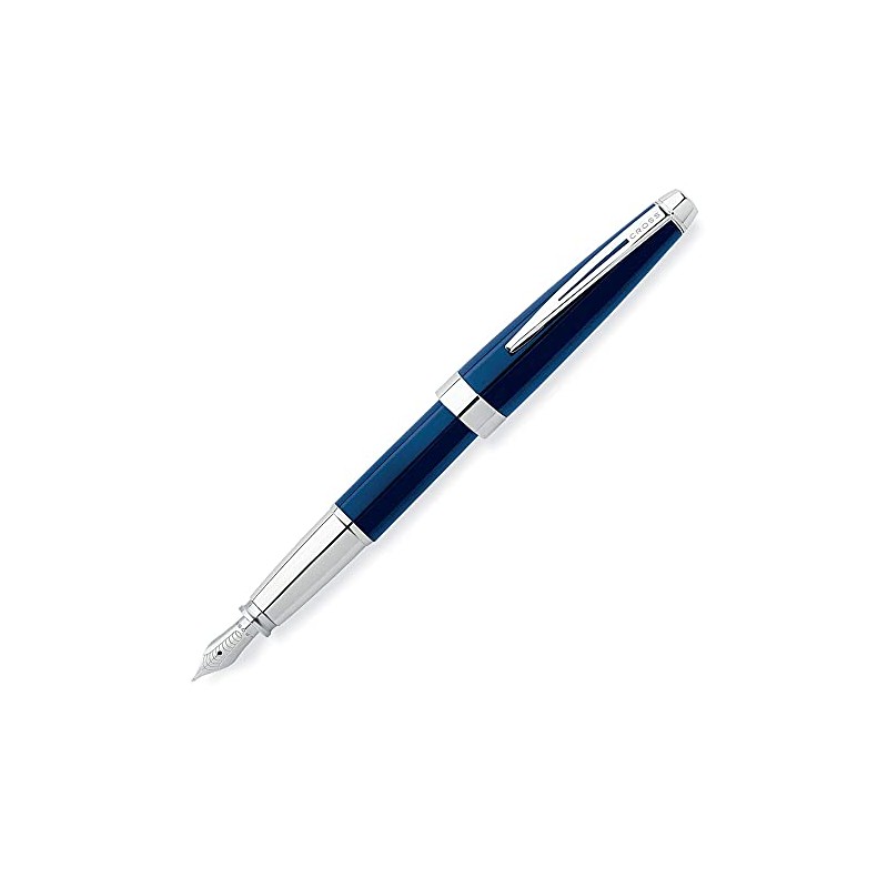 Cross Aventura Starry Blue Fountain Pen Nib Size M Includes