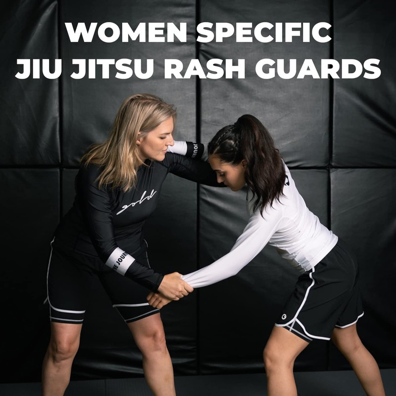 Gold BJJ Foundation Women's Rash Guard - No-Gi and Gi