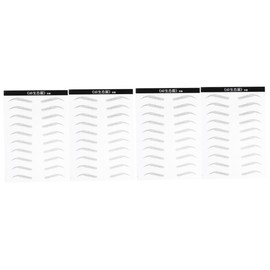 FRCOLOR Sets Eyebrow Sticker Kit Realistic Simulation Eyebrows Makeup Simple Application for Women Sheets