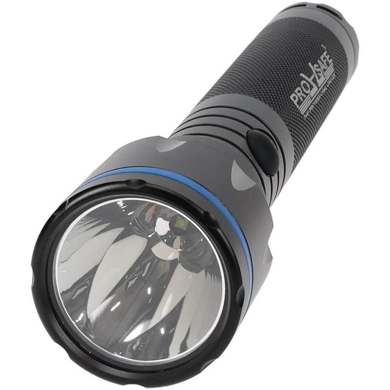 PRO-SAFE PRO-B101 Tactical IP57 Aluminum LED Flashlight, 10.4" Long